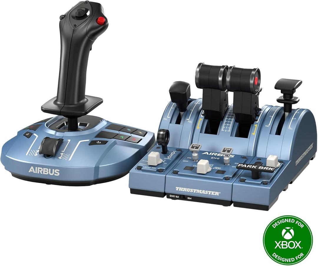 Thrustmaster TCA Captain Pack Xbox  Airbus Edition (Compatible with XBOX and PC)