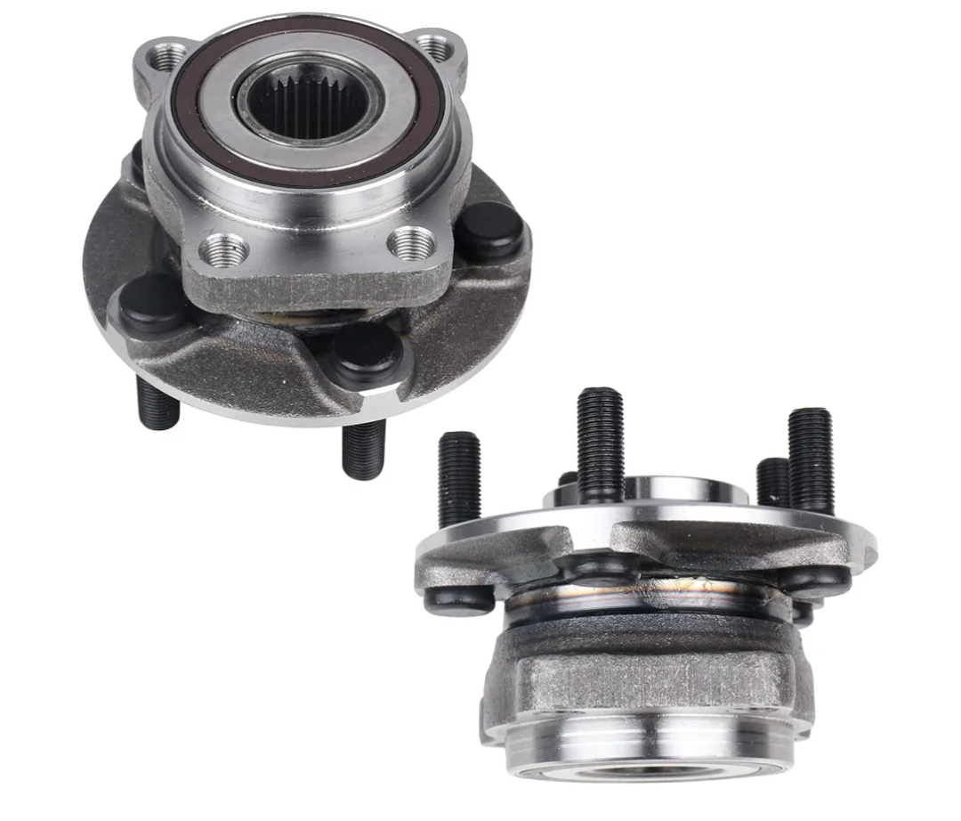 KUSATEC 513220 2PCS Front Wheel Bearing and Hub Assembly Compatible with Subaru Outback Legacy 2005 2006 2007 2008 2009 2010 2011 2012 2013 2014, 5 Lug Bolts w/ABS