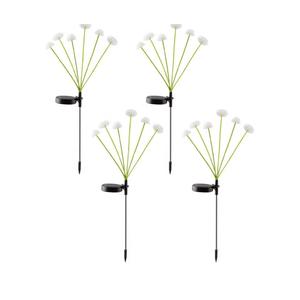 LED Solar Garden Lights Mushroom, Waterproof Solar Pathway Lights Outdoor, for Patio, Festival, Wedding, Party Decor Jellyfish Ambiance