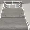 Over The Door Organizer Storage, 8 Shelf Hanging Door Organizer with 5 Large Capacity Pockets, Anti Tilt 44 lb Load Behind Door Storage for Bedroom, Bathroom, Pantry, Nursery, (Grey)