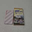 Xroam Canvas Repair Tape, 3.2 x 63 Inch Waterproof Heavy Duty Fabric Tape for Furniture, Self Adhesive Canvas Repair Patches for Boat Covers, Sofas, Tents, Louge Chairs, Canopy, Awning Red