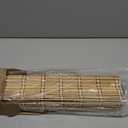 LazBlinds No Tools No Drill Cordless Bamboo Roman Shades, Light Filtering Window Treatment, Roll Up Bamboo Blinds for Windows 25'' W x 64'' H, Natural 306