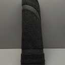 OLANLY Half Circle Door Mat Indoor Outdoor Entrance Welcome, Waterproof All-Season, All-Weather Doormat, Sturdy Natural Rubber, Low Profile, Easy Clean Patio Porch Entryway Mat, 36x24, Grey