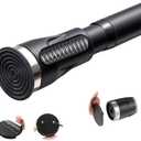 Tension Curtain Rod, 42 to 115 inch Adjustable Heavy Duty Black Shower Curtain Rod For Bathroom Closet Windows