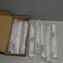 Amerdeco 10 Pack Champagne Bronze Cabinet Pulls 10 Inch(254mm) Hole Center Cabinet Hardware Kitchen Cabinet Handles for Bathroom Drawer Pulls Dresser Pulls ZH0014