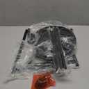 KMOTASUO 2 Tier Plant Stand Indoor for Large Tall Heavy Duty Planter, Multiple Sturdy Metal Flower Corner Rack for Narrow House Floor, Iron Vertical Level Round Orchi Holder Organizer, Black