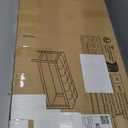 Solid Rubber Wood Shoe Bench, Soft Chenille Material Upholstered Seat, 770LB Load Capacity, Multi-Storage for Entryway/Bedroom/Living Room, Vintage Style, 31.5"x15.7"x17.7", Dark Gray, UASND66G