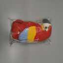 GREUS 9'' Cute Talking Parrot Repeats What You Say Electronic Interactive Plush Toy Stuffed Animal Record Parrot Waving Wings Funny Bird Toys for Children Girls Boys Best Xmas Gift (Red Parrot)
