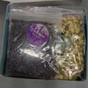 9 Bags Dried Flowers, 100% Natural Dried Flowers Herbs Kit for Soap Making, DIY Candle Making, Bath - Include Rose Petals, Lavender, Don't Forget Me, Lilium, Jasmine, Rosebudsand More