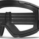 Ski Goggles for Men Women Adults Men Children 10 11 12 13 Years, Glasses Wearers Ski Snowboard Goggles Snow Goggles Snowboard Goggles Black Clear Glass V3