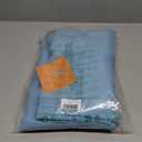 RYB HOME Stone Blue Velvet Curtains 84 inches- Blackout Curtains for Nursery Thermal Insulated Elegant Soft Luxury Window Decor for Seaside Room, Stone Blue, W52 x L84 inches, 2 Panels