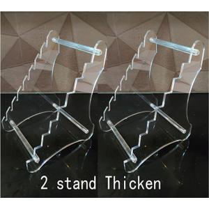 2 Stand Knife Display Stand Arcylic Clear8