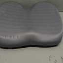 Klaudena | Office Chair Cushion for Tailbone Pain & Pressure Relief | Seat Cushion for Long Sitting Hours | Coccyx Lower Back Support | Memory Foam Cushions for Hip & Sciatica | Ergonomic Butt Pillow