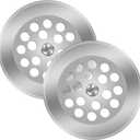 PP826-64 Bathtub Dome Grid Strainer with Screw (2)