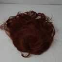 Honygebia Dark Red Wig with Bangs - Burgundy Wigs for Women, Red Long Straight Layered Realistic Hair, Natural Synthetic Heat Resistant Wigs for Halloween/Christmas/Cosplay/Party