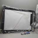 Stand White Board - 36x24 Magnetic Dry Erase Board Flipchart Easel Whiteboard, 3' x 2' Double Sided Easel Board Portable Whiteboard (Black)