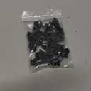 Antrader Stainless Steel Duplex Wire Rope Clips,M3 Duplex Double Bolt Cable Clamp,2-Post Wire Rope Clip for 1/8 Inch Diameter Wire Rope,Black,10Pcs