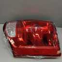 Tail Light Compatible With 2011-2020 Dodge Grand Caravan Right Passenger Side LED Taillight Rear Lamp Brake Signal Assembly with Bulb # 5182534AF CH2801199
