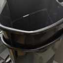 United Solutions 32 Gallon Wheeled Outdoor Garbage Can with Attached Snap Lock Lid and Heavy-Duty Handles, Black, Heavy-Duty Construction, Perfect Backyard, Deck, or Garage Trash Can, 2 Pack