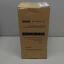 Lufia 6 Inch Heavy Duty Bed Furniture Risers, Set of 4, Adjustable Lifts for Sofa, Table, Chair, Desk, Supports Up to 1,000 lbs, Provides Extra Storage Space & Floor Protection (Black, 6 Inch) (Black-4 Pack(semi-open))