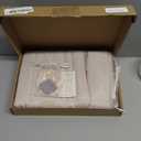 Ling's moment Wedding Chair Sashes Cover Aisle Decorations Draping Fabric Wrinkle-Free with Tie 16 Pcs Boho White Beige for Party Ceremony Reception Floral Arrangement Banquet Outdoor Decor