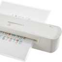 B9Inch Thermal Laminator Machine with Quick WarmUp, 2 Heat Settings, Jam Release for Documents and Photos, White