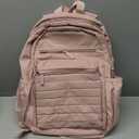 KEOFID Travel Backpack for Women Carry-On, Work Backpack Purse for Women, Anti-Theft Womens backpacks, Casual Back-pack for College (Light Pink) (Large)