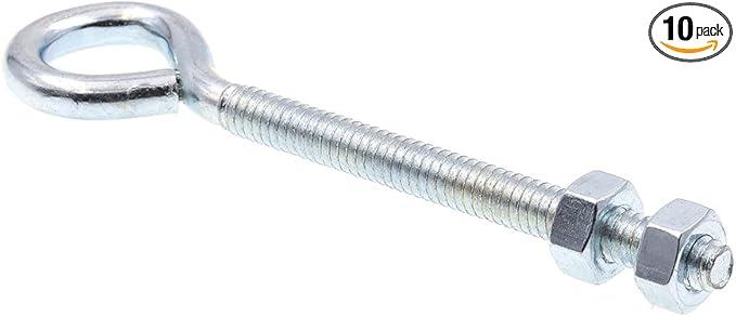 Eye Bolts With Nuts 4 pack