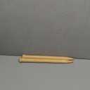 Weabetfu Large Size Bamboo Knitting Needle Straight Single Pointed Thick Knit Needles 13.8-inch Length Jumbo Knitting Needles for Huge Chunky Yarn Handmade DIY Knitting,US Size 50(25mm)