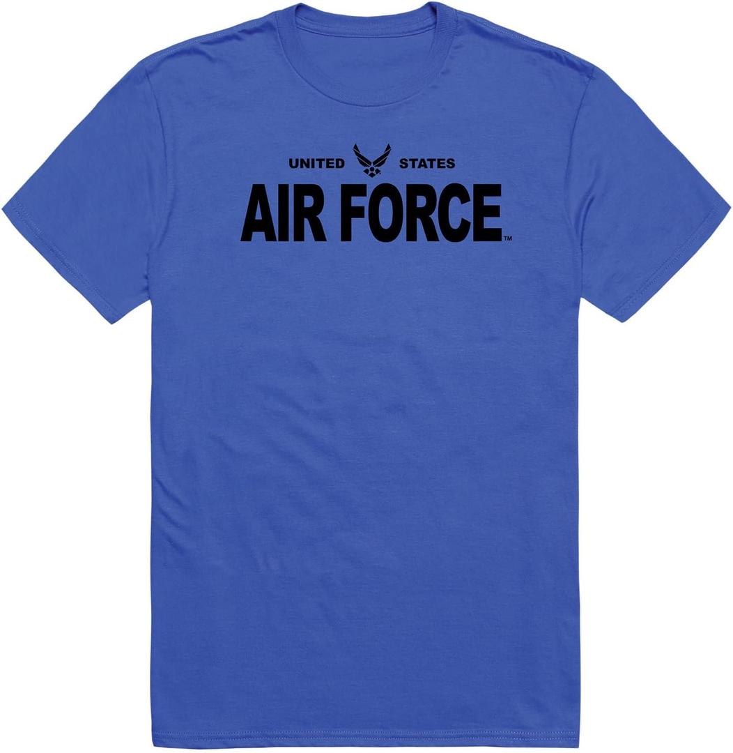 Rapiddominance Basic Licensed Military Tees (Blue, L)