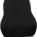 Lumbar Pillow for Car Seats Office Chairs Black Back Support Pillow Lumbar