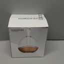 1.5L Cool Mist Humidifier for Bedroom with 360 Adjustable Nozzle, Quiet Ultrasonic Air Humidifier For Babies Nursery, Office, Indoor Plants, Auto-Shut Off,Light-Off,High and Low Mist Levels