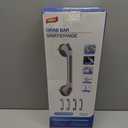 TAILI Grab Bars for Bathtubs and Showers 2 Pack Suction Grab Bar, Heavy Duty Shower Handle Removable Bath Handrails for Seniors and Elderly, Bathroom Safety Grip No Drilling Waterproof,Grey (16.8", Gray)