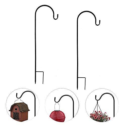 Dualshine 2 Pack 35 inch Shepherd Hook for Outdoor