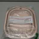 2 Pack Collapsible Wash Basin Set, Foldable Dish Tub, Small Medium Portable Sink for Kitchen, Camping, RV, Baby Bottles, Laundry, Plastic Washbasin -Pink