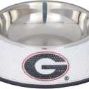 The Memory Company | Licensed NCAA Bling Team Logo Stainless Pet Bowl
