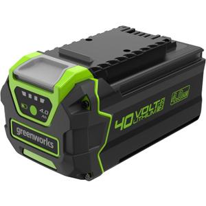Greenworks 40V 4.0Ah Lithium-Ion Battery (Genuine Greenworks Battery / 75+ Compatible Tools)