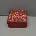 Holiday Candle Set, Scented Candle for Home, 4 Pack Soy Candles Gifts for Women Men, Scents of Christmas Tree/Cookies/Spices/Candy Cane