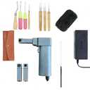 Dreadlock Machine with 0.3/0.4/0.47inch Heads,Dreadlocks Maker for Locs Instant Loc Maker Crochet Tool Kit for Dreadlocks Quick and Easy Automatic Dreadlock Machine