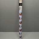 LaRibbons Christmas Wrapping Paper Jumbo Roll with Red Pom Pom, Classic Sled Design Gift Wrap Set for Christmas, Holiday, Party Celebration, 30 Inch X 40 Feet (100 sq. ft. ttl.)