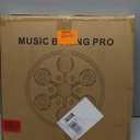 Second Generation Music Boxing Machine with Boxing Gloves, Boxing Machine Wall Mounted Music, Smart Bluetooth Music Boxing Trainer with Gloves, Music Boxing Machine for Adults, Indoor and Gym (Black)