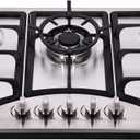 30 Inch Dual Fuel Sealed 5 Burner Stainless Steel Gas Cooktop Drop-In Gas Hob DK257-A10