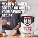 Muscle Milk 100% Whey Protein Powder, Chocolate, 5 Pound, 66 Servings, 25g Protein, 2g Sugar, Low in Fat, NSF Certified for Sport, Energizing Snack, Workout Recovery, Packaging May Vary (EXP 07/17/26)