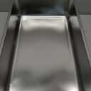 Stainless Steel Litter Box XLarge Big Cats,XL Metal Cat Litter Box
