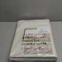 StorageWorks Shoe Organizer for Closet, Fits up to 16 Pairs, Shoe Cubby Storage Containers with Adjustable Dividers and Clear Cover, Beige (Medium)