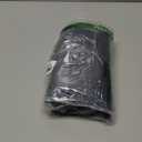 sancua Round Tablecloth - 60 Inch (Fits 20-48 Inch Tables), Water Resistant Spill Proof Washable Polyester Table Cloth Decorative Fabric Table Cover for Dining, Buffet Parties and Camping, Black