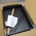 Under Desk Drawer For Desk 23.5 in, Pull out Storage Organizer with Slide Extension Mounted Under Flat Wooden Table or Workbench, Carbon Steel Hidden Desk Drawer