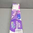 Swiffer PowerMop Multi-Surface Mop Kit for Floor Cleaning, Includes PowerMop, 2 Mopping Pad Refills, 1 Cleaning Solution with Fresh Scent and 2 Batteries (Purple and White)