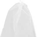 LIGIGWASH Filter Bag Wine Strainer Drawstring Bag Inline Drawstring Straining Bag Juice Bags for Juicing Bag for Juice Filter Media Bag Nut Milk Bags for Straining White Polyester 2 Pcs 25" x 20"