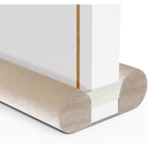 BKSAI Under Door Draft Stopper, 28-32in, Beige
For Bottom of Door, Upgraded Under Door Gap Filler for Big Gap, No Folding Required, Soundproofing, Door bottom seal